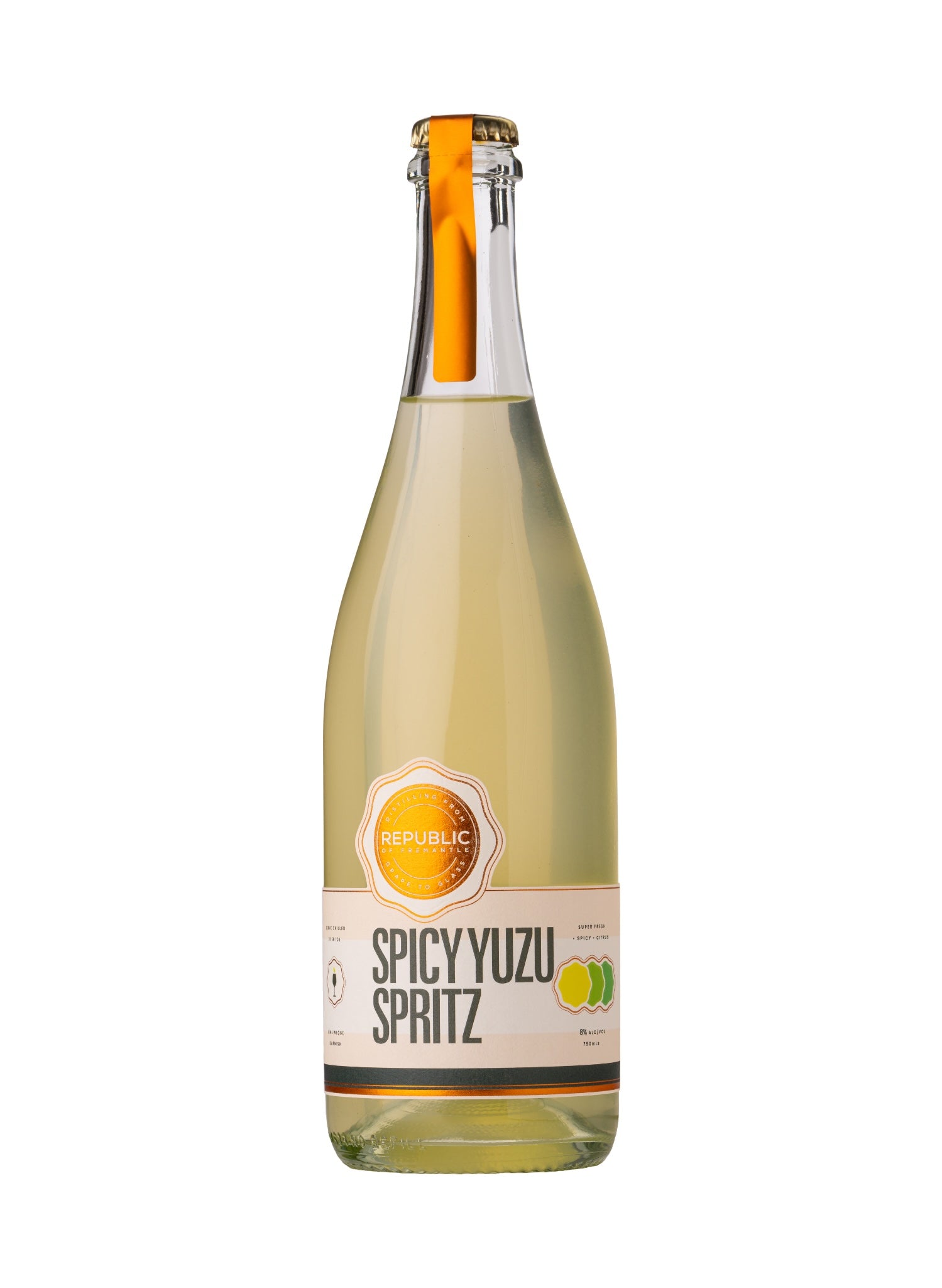 Spicy Yuzu Spritz Bottled Cocktail