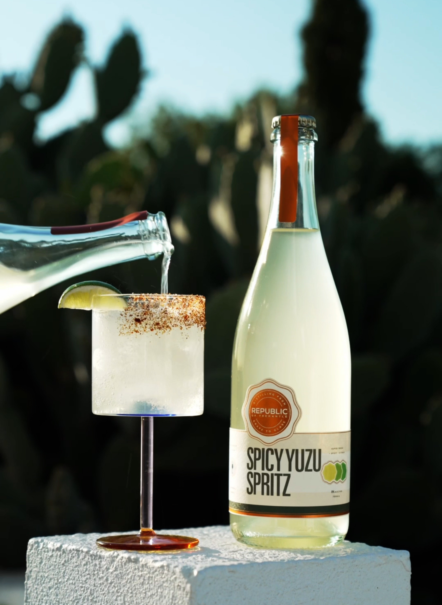 Spicy Yuzu Spritz Bottled Cocktail