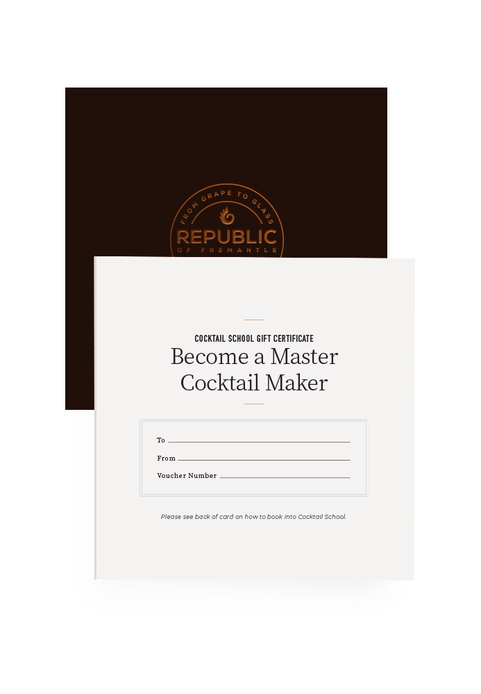 Cocktail School Gift Voucher