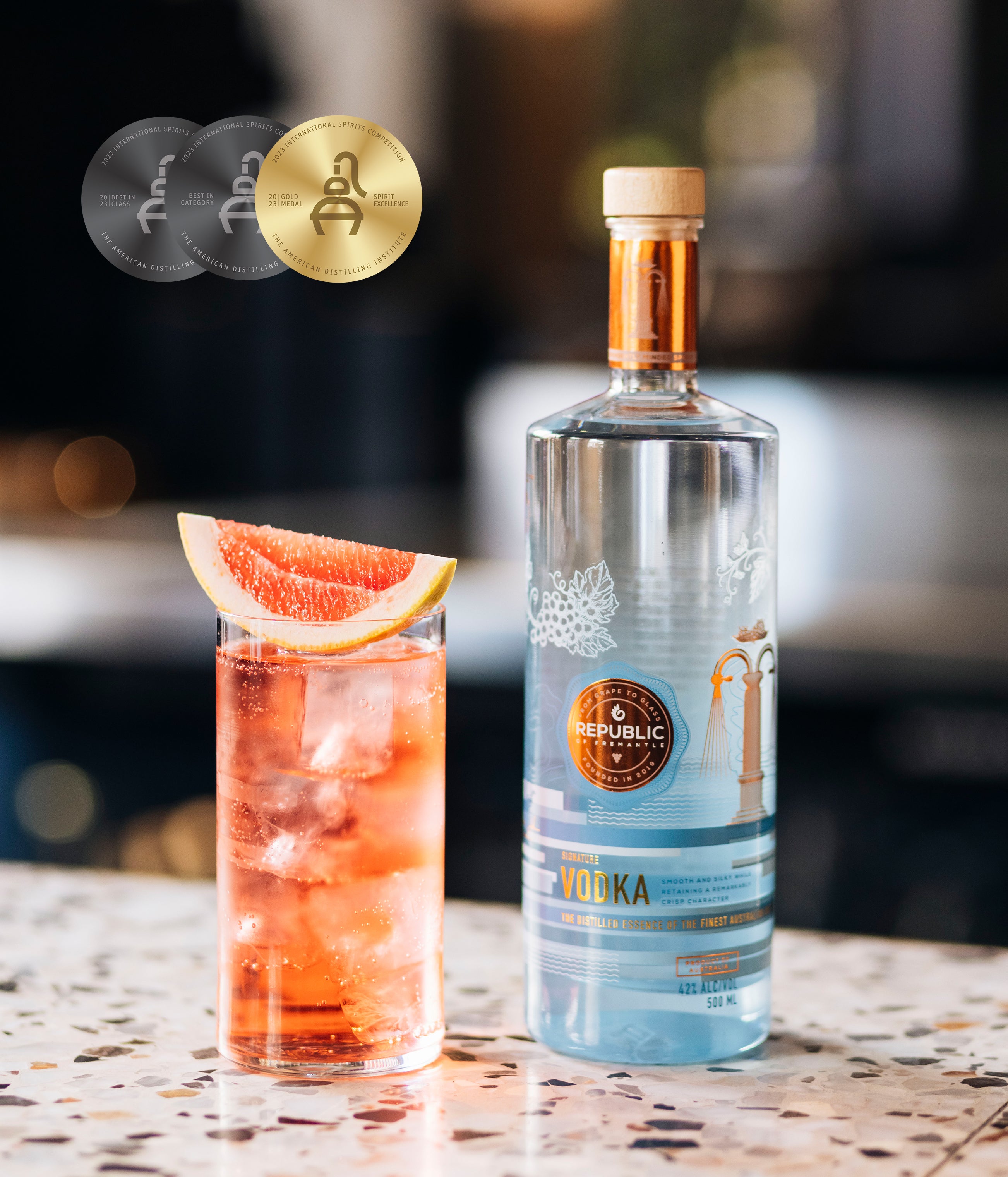 Signature Vodka Win at the 2023 American Distilling Institute International Spirits Competition