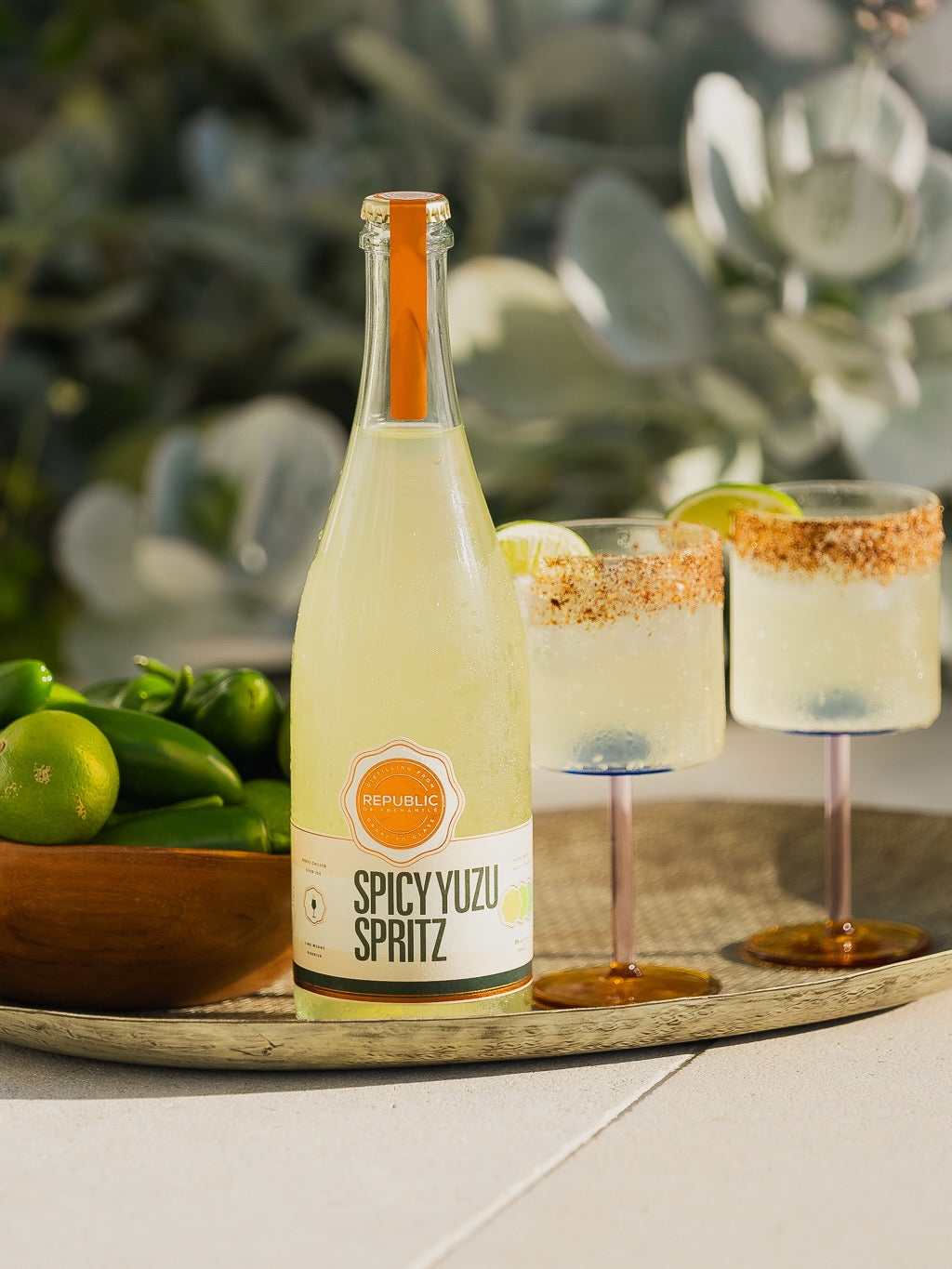 Spicy Yuzu Spritz Bottled Cocktail