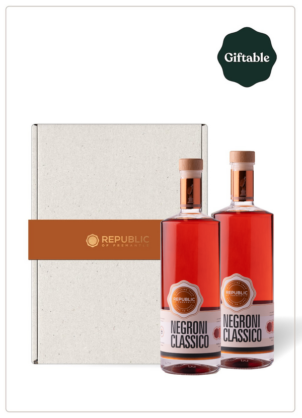 Negroni Bottled Cocktail Gift Set