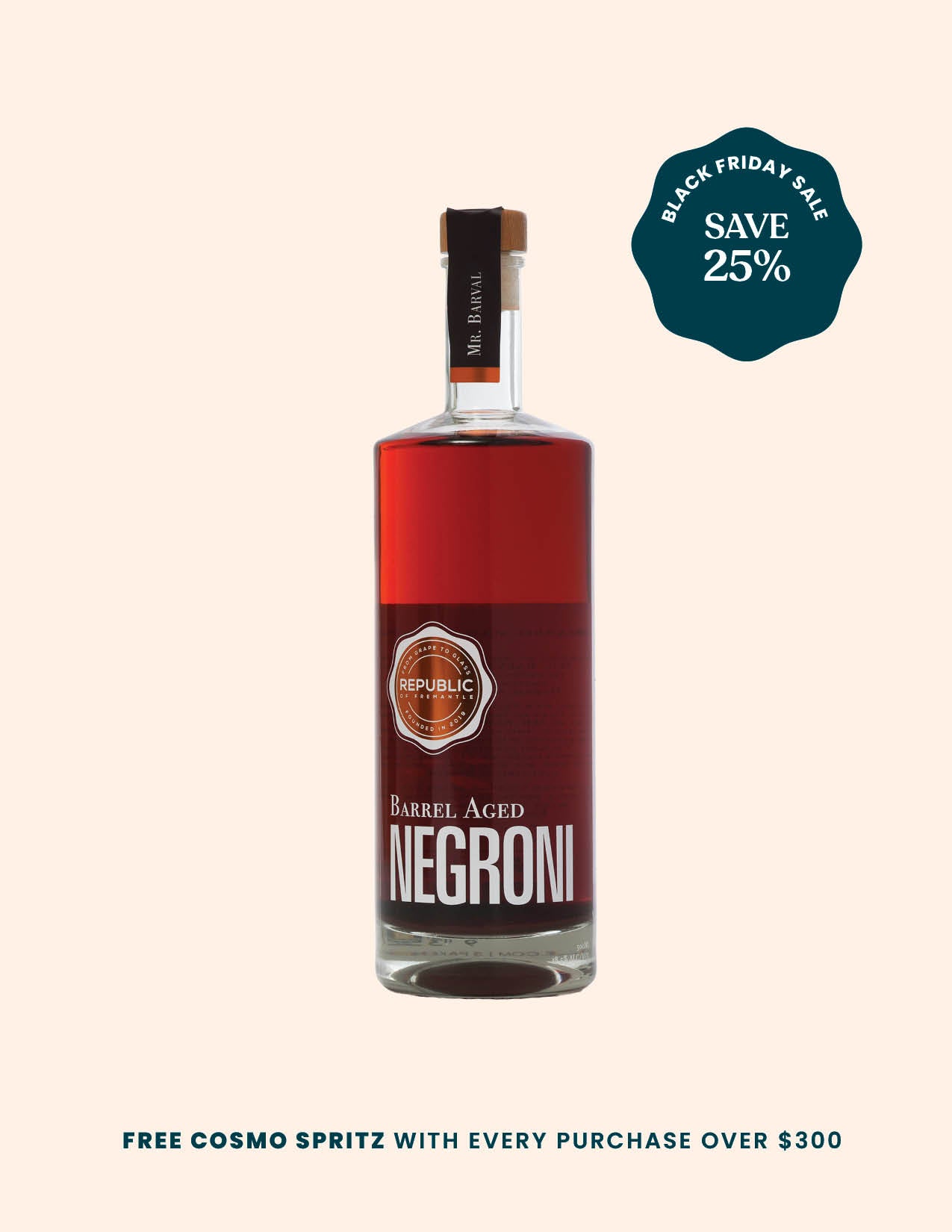 Barrel Aged Negroni 2025 | LTD Release
