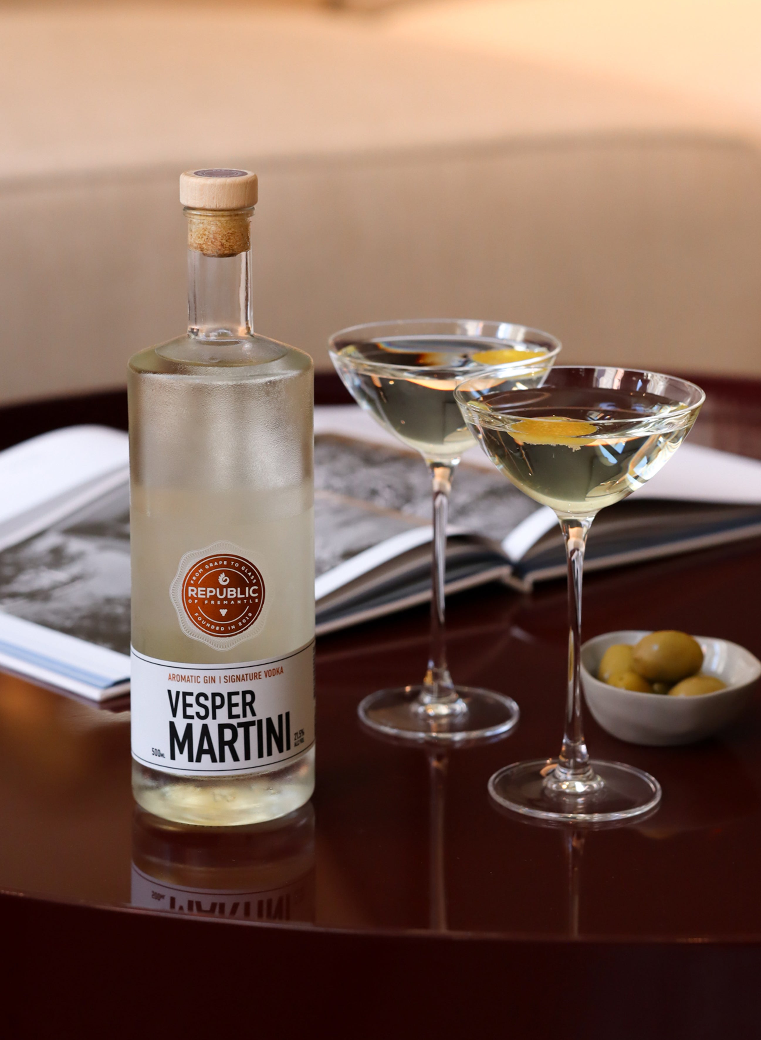 Vesper Martini Bottled Cocktail