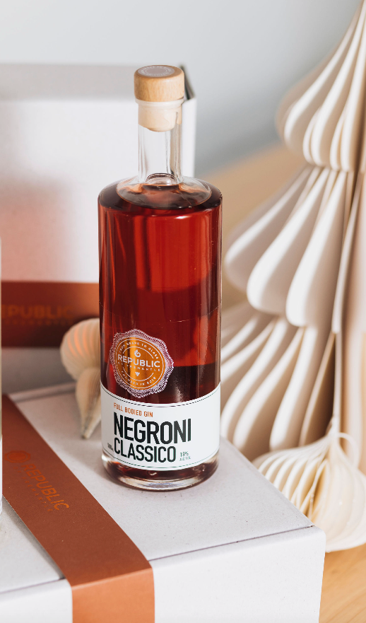 Negroni Bottled Cocktail Gift Set